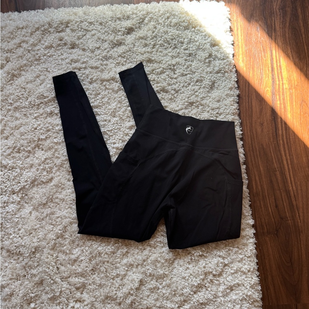 Alphalete Black Meridian High-Waisted Leggings